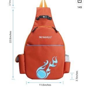 Fun tennis bag, only used twice excellent condition- just like new